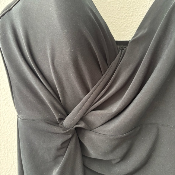 MiracleSuit Adora Swim Dress Faux Wrap - Picture 4 of 9